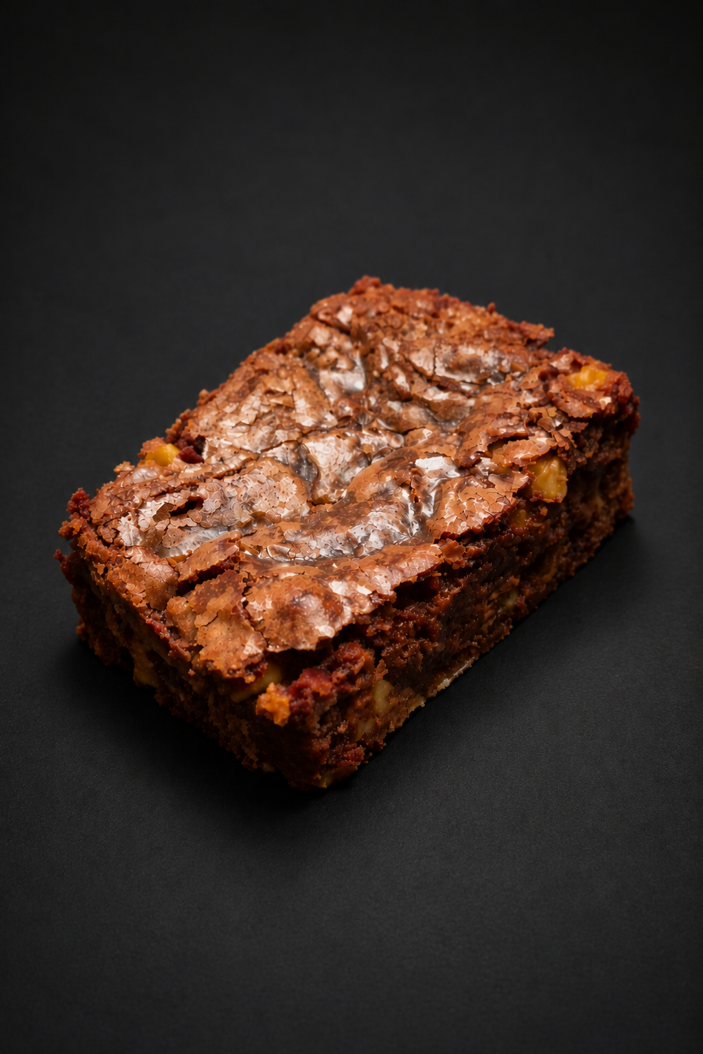Chocolate and walnut brownie with a crackled top – The Great Indulgence