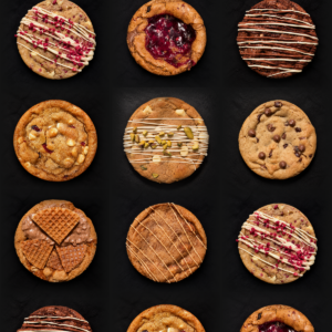 Selection of artisan sourdough cookies – Cookie Selection Box
