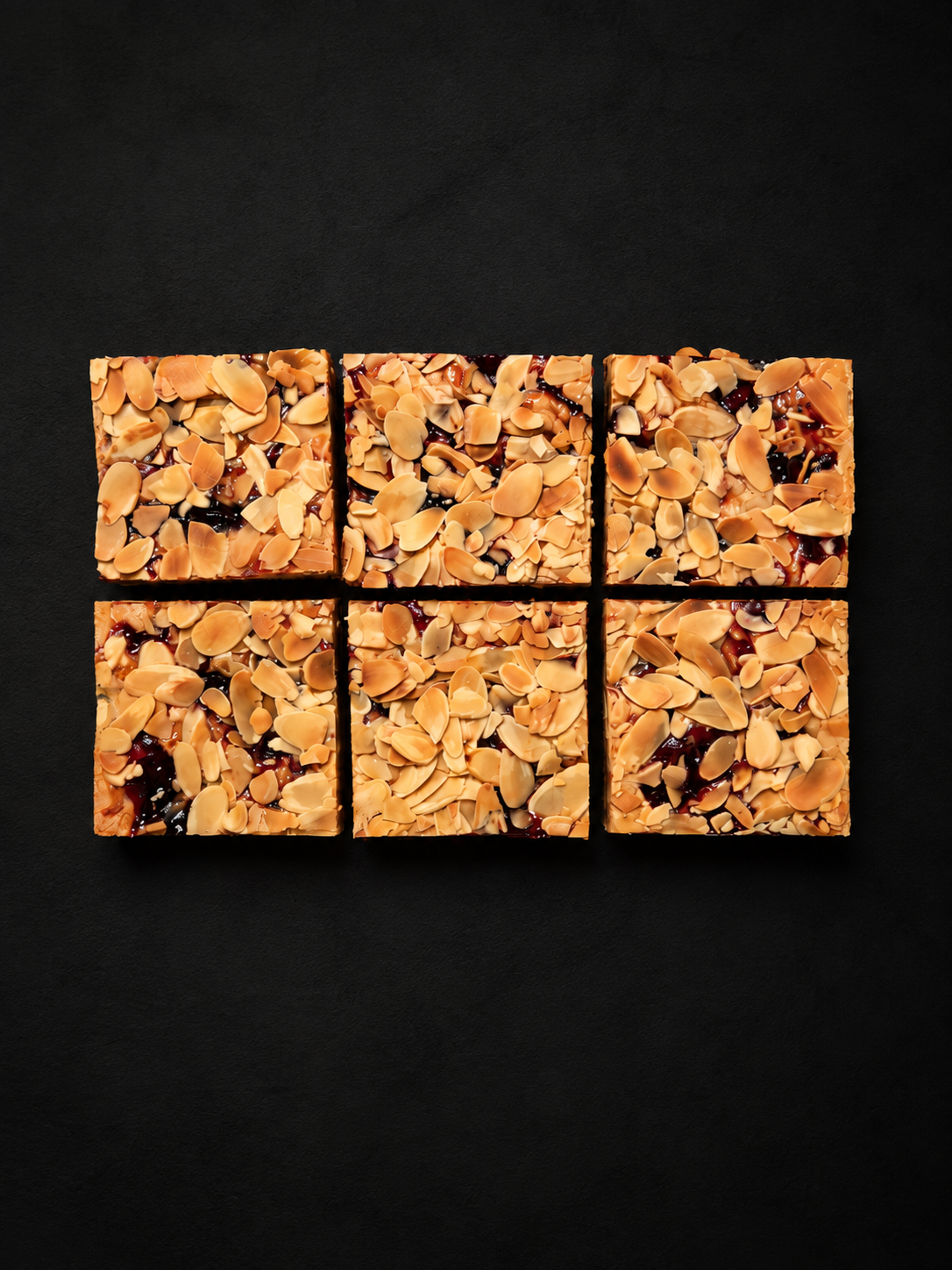 Black cherry, almond and white chocolate blondies – The Bakewell Conspiracy