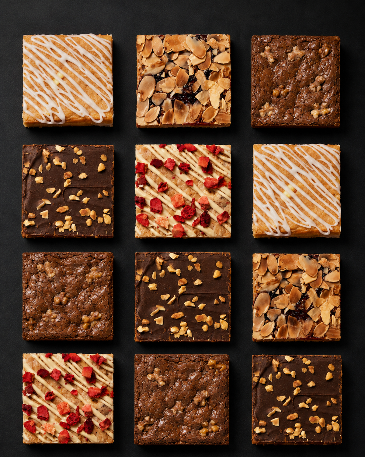 Selection of artisan sourdough brownies and blondies – Brownie & Blondie Selection Box