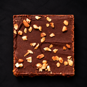 Dark Chocolate, Espresso, Hazelnut sourdough brownie - The Mocha Misadventure