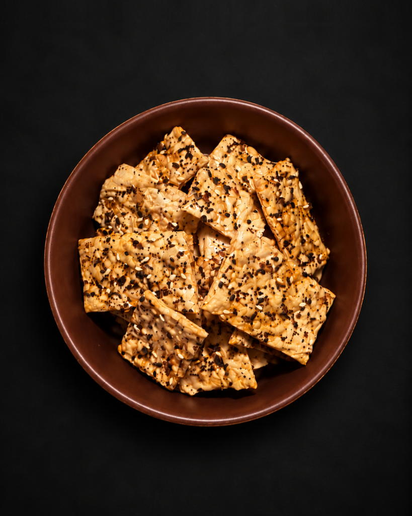 Cheddar and Everything Bagel seasoning sourdough Crackers – The Crackertons